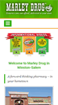 Mobile Screenshot of marleydrug.com